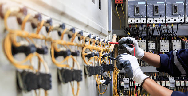 Professional Electrician technician working in Kenmar, PA